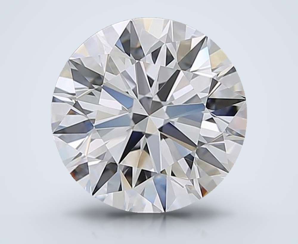 3.06 Carat Round Natural Diamond