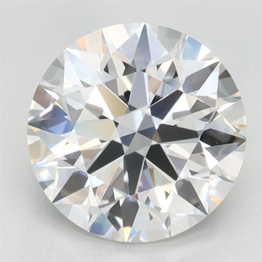 2.68ct F VVS1 Rare Carat Ideal Cut Round Lab Grown Diamond