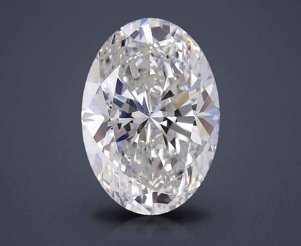 11.06 Carat Oval Lab Diamond