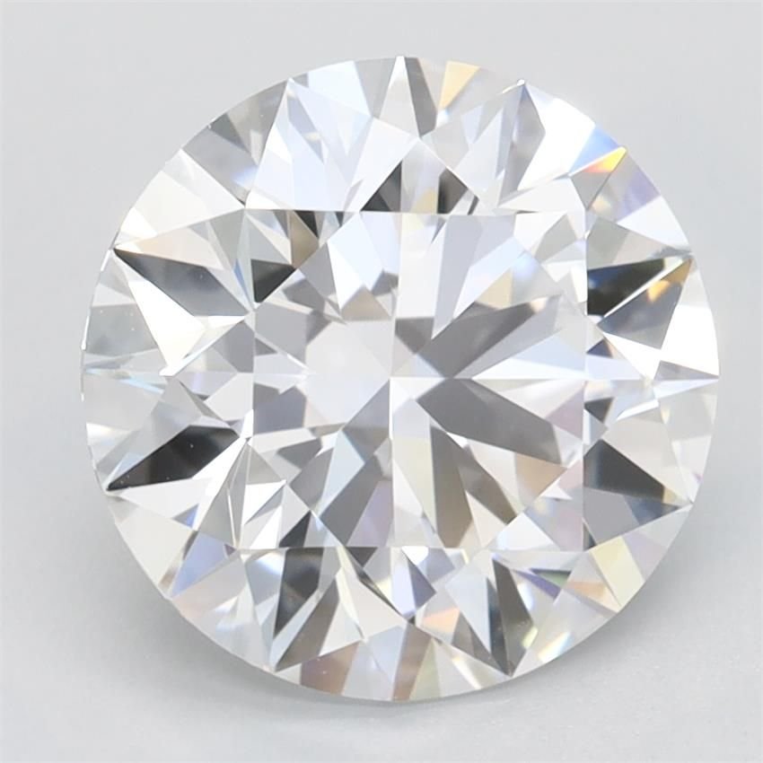 2.64ct D IF Rare Carat Ideal Cut Round Lab Grown Diamond