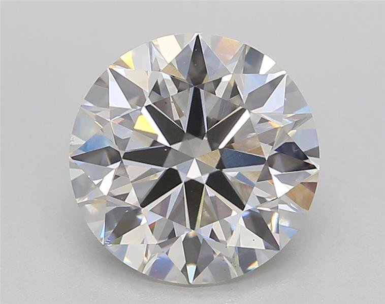 3.03ct H VS1 Rare Carat Ideal Cut Round Lab Grown Diamond