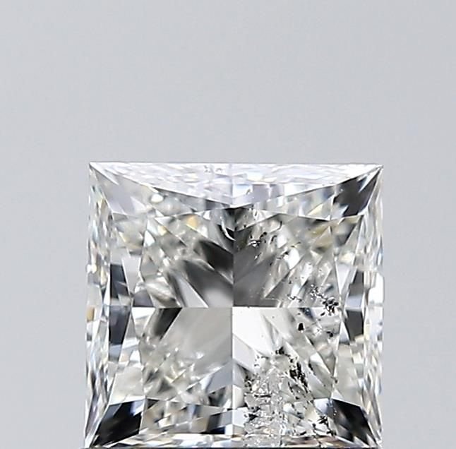 1.21ct H SI2 Rare Carat Ideal Cut Princess Diamond