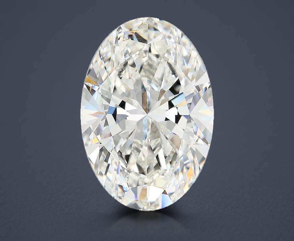 9.53 Carat Oval Lab Diamond