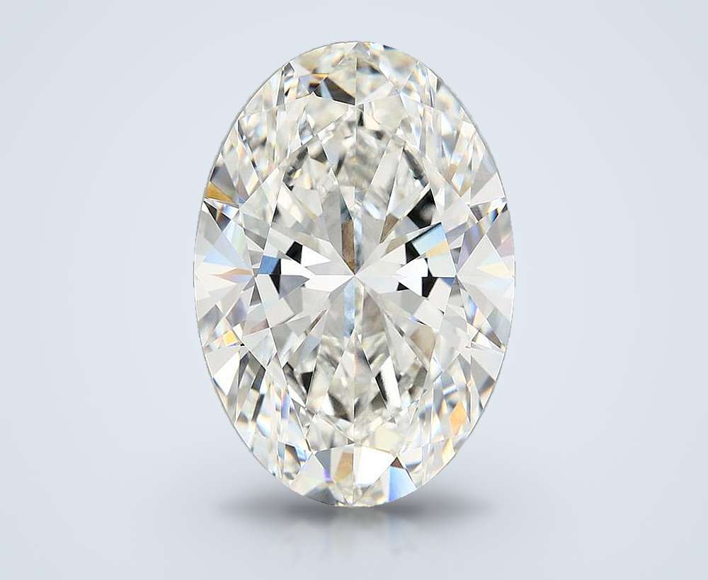9.53 Carat Oval Lab Diamond