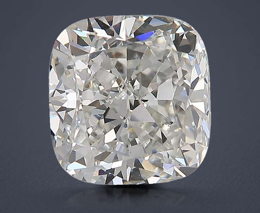 2.71 Carat Cushion Natural Diamond