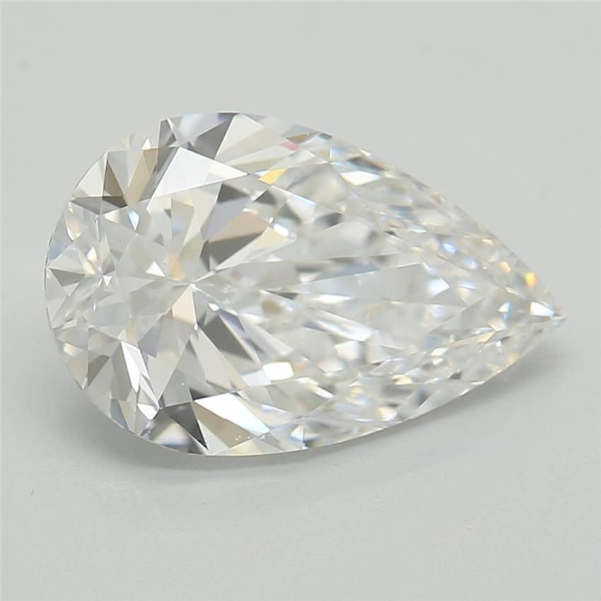 1.51ct E VS1 Rare Carat Ideal Cut Pear Lab Grown Diamond