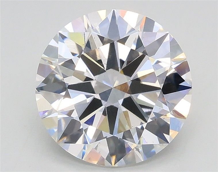 2.02ct E VS2 Rare Carat Ideal Cut Round Lab Grown Diamond