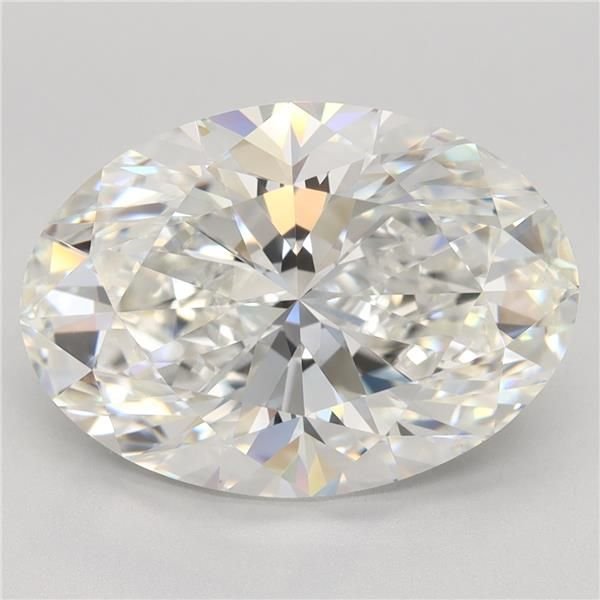 5.60ct G VVS2 Very Good Cut Oval Lab Grown Diamond