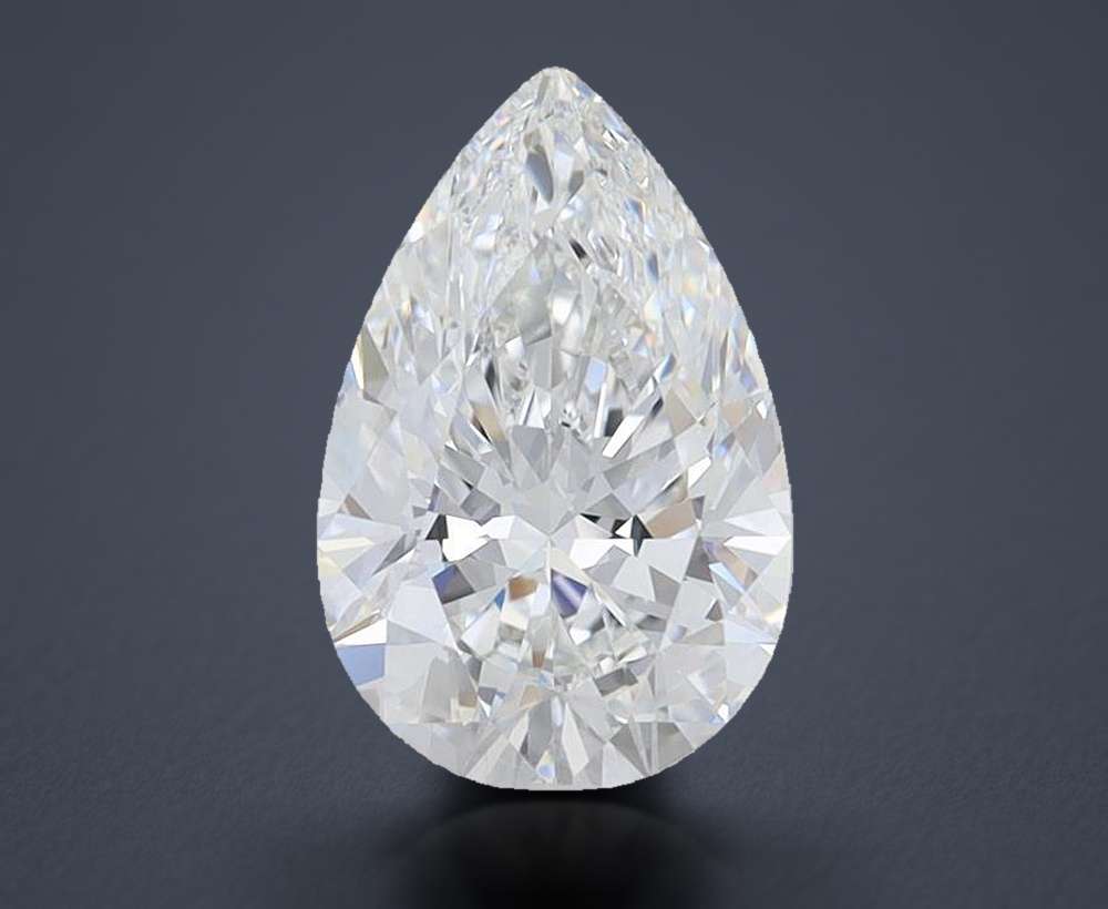 4.45 Carat Pear Lab Diamond