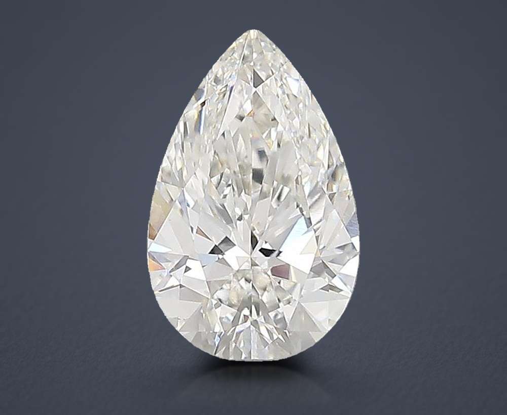 1.55 Carat Pear Lab Diamond