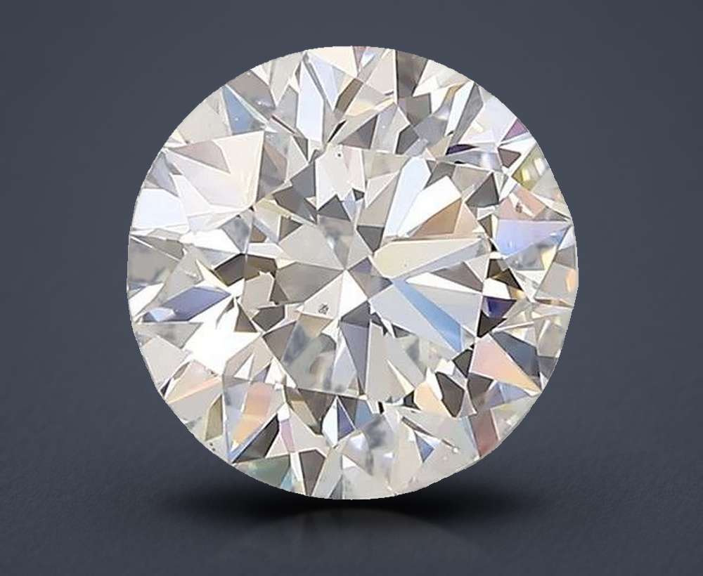 2.01 Carat Round Natural Diamond