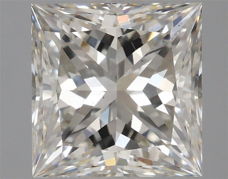 2.68ct H VS1 Rare Carat Ideal Cut Princess Lab Grown Diamond