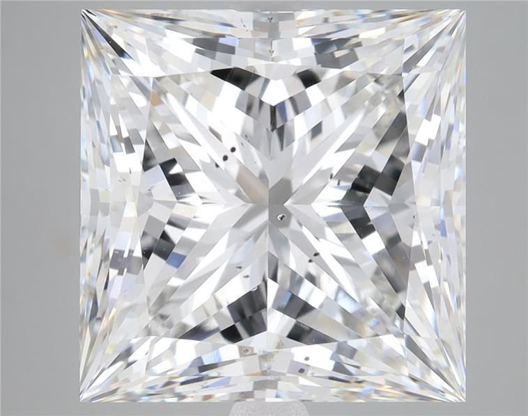 12.84ct G SI1 Rare Carat Ideal Cut Princess Lab Grown Diamond