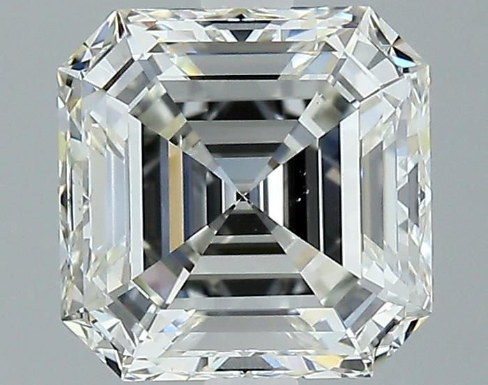 2.51ct I VS2 Rare Carat Ideal Cut Asscher Diamond