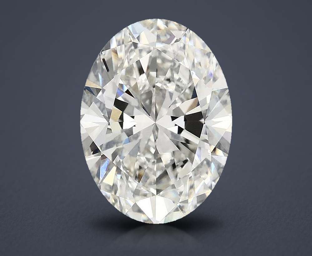 4.00 Carat Oval Lab Diamond