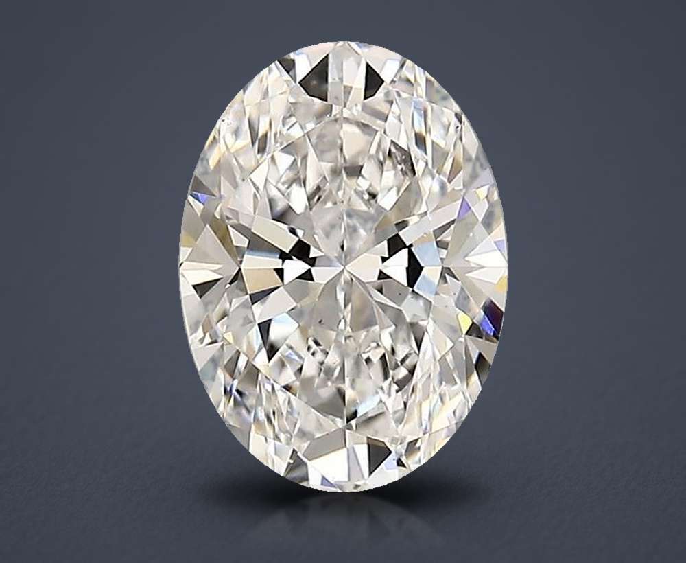 1.64 Carat Oval Lab Diamond