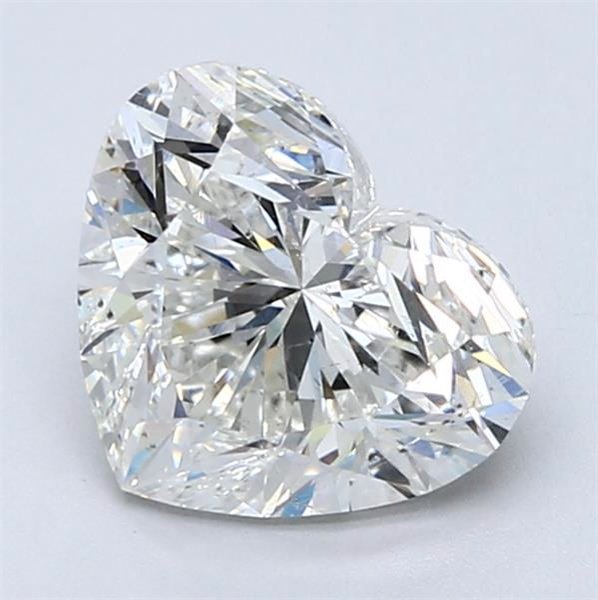 2.50ct I SI2 Rare Carat Ideal Cut Heart Diamond