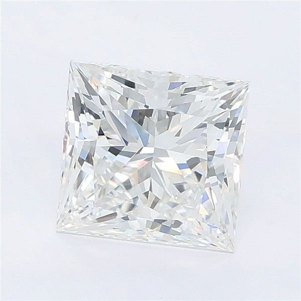 2.03ct F VVS2 Rare Carat Ideal Cut Princess Lab Grown Diamond