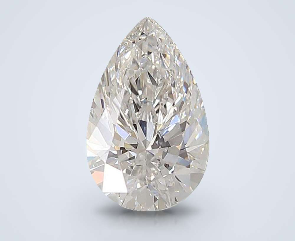 1.60 Carat Pear Lab Diamond