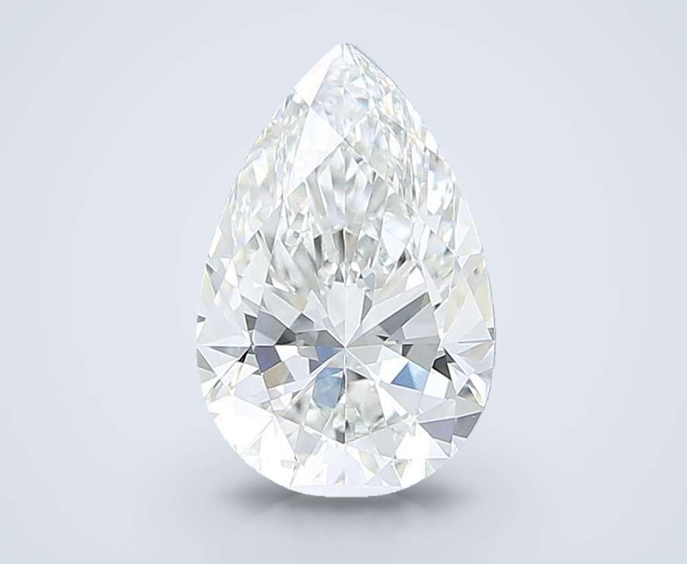 3.00 Carat Pear Lab Diamond
