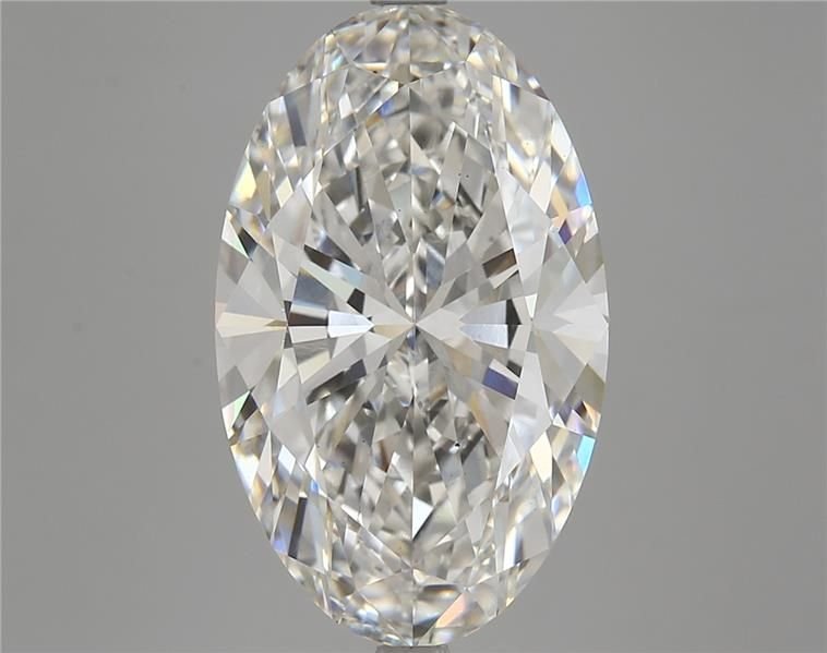 8.03ct G VS2 Rare Carat Ideal Cut Oval Lab Grown Diamond