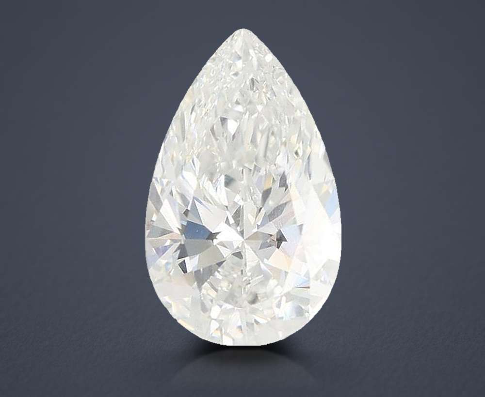 2.90 Carat Pear Lab Diamond