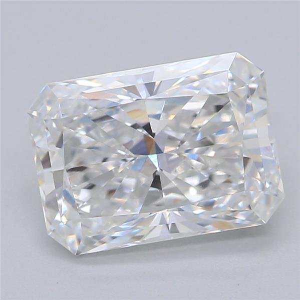 1.57ct E VVS2 Rare Carat Ideal Cut Radiant Lab Grown Diamond