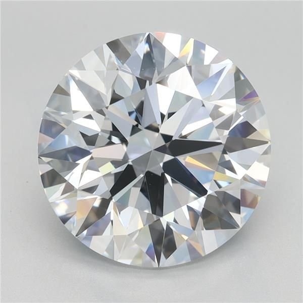 4.16ct F VVS1 Rare Carat Ideal Cut Round Lab Grown Diamond