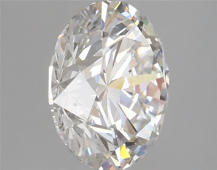 4.19ct F SI1 Rare Carat Ideal Cut Round Lab Grown Diamond