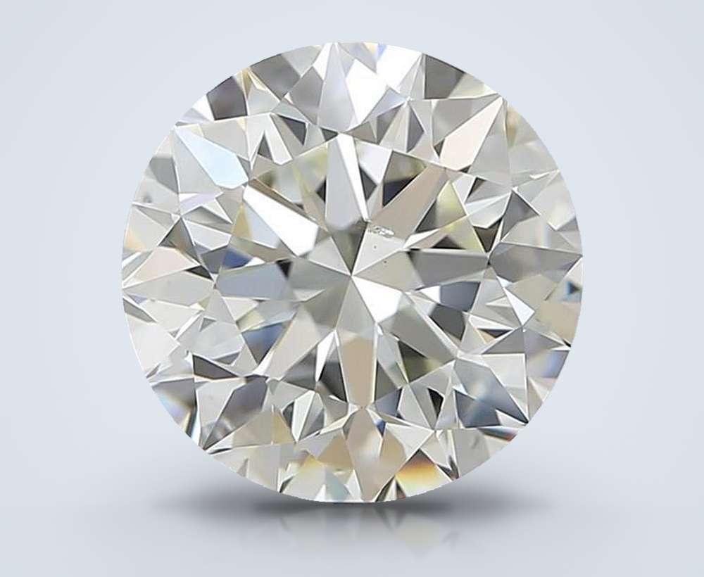 4.70 Carat Round Natural Diamond