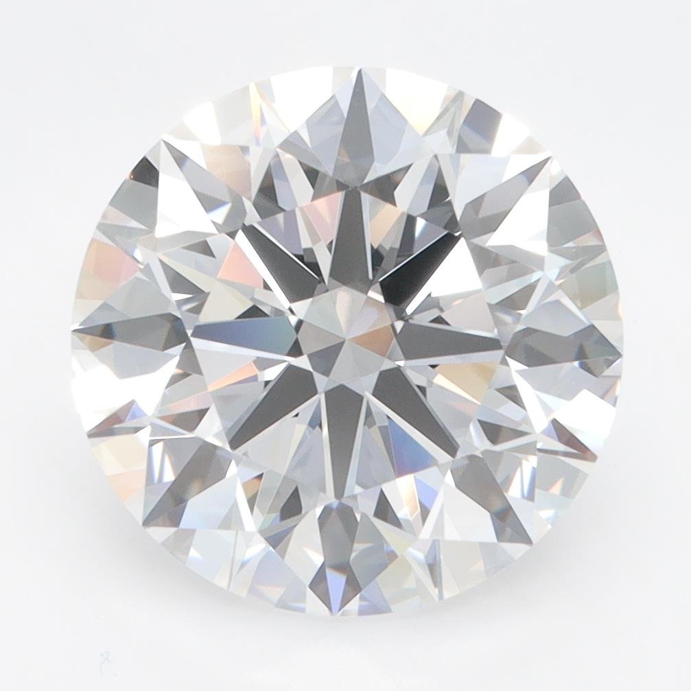 5.08ct D FL Rare Carat Ideal Cut Round Lab Grown Diamond