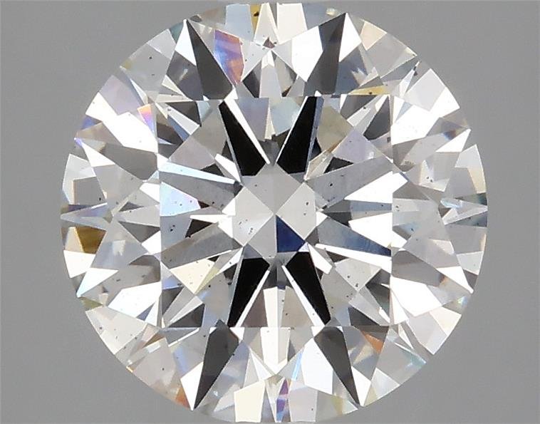 3.23ct G VS2 Rare Carat Ideal Cut Round Lab Grown Diamond