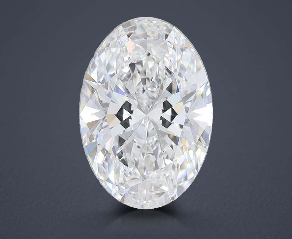 3.21 Carat Oval Lab Diamond