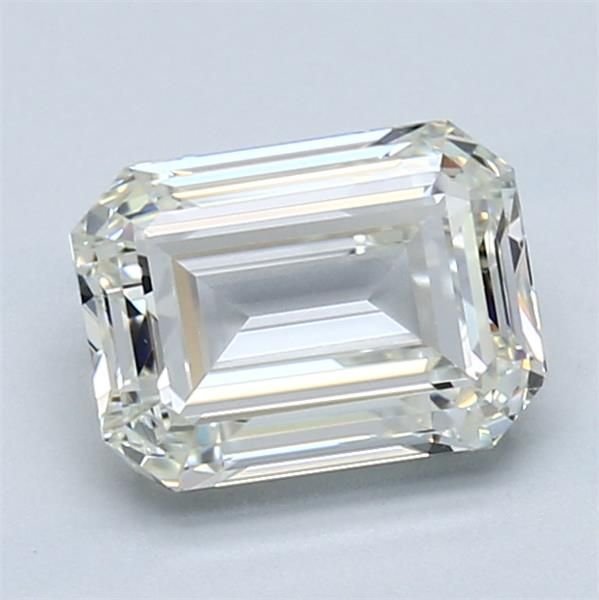 2.01ct K VVS2 Excellent Cut Emerald Diamond