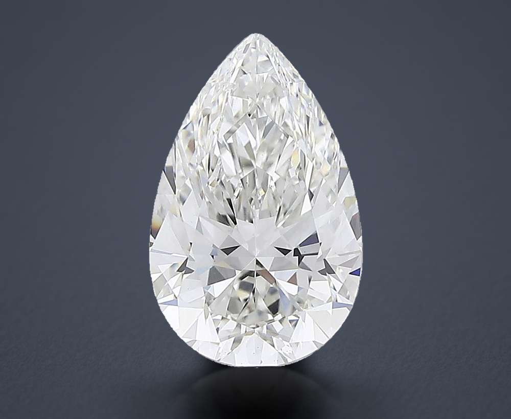 4.15 Carat Pear Lab Diamond