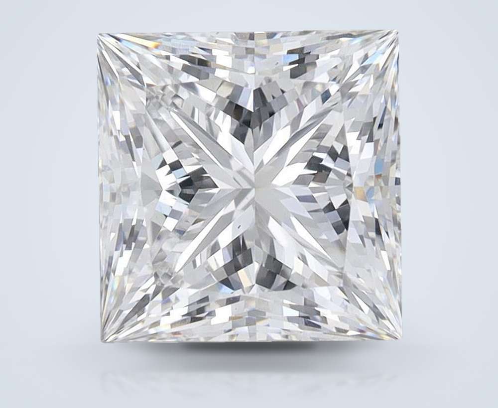 3.73 Carat Princess Lab Diamond