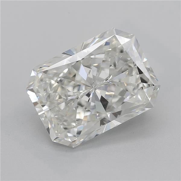 3.50ct I SI1 Rare Carat Ideal Cut Radiant Diamond