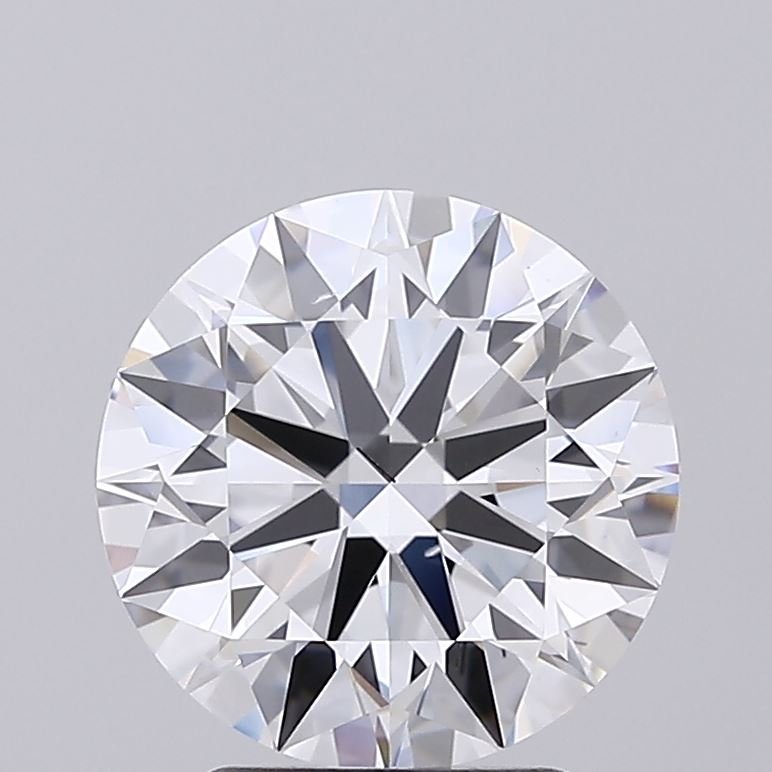 3.01ct D SI1 Rare Carat Ideal Cut Round Lab Grown Diamond