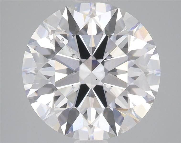 4.09ct F SI1 Rare Carat Ideal Cut Round Lab Grown Diamond