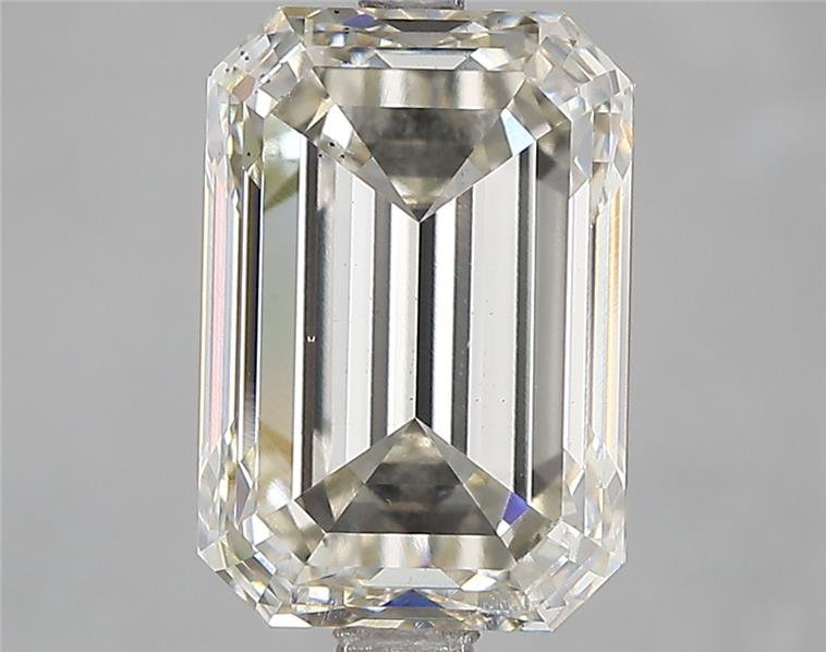 5.00ct J VS2 Excellent Cut Emerald Lab Grown Diamond