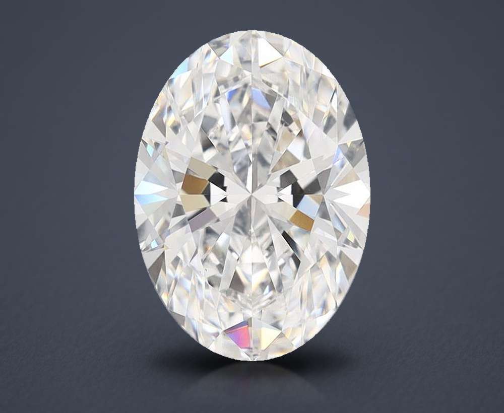 3.52 Carat Oval Lab Diamond