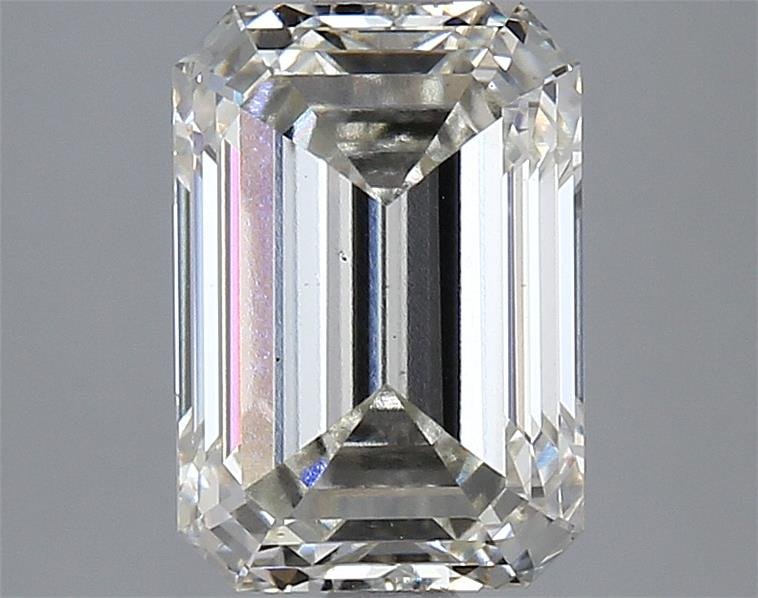 3.17ct I VS1 Rare Carat Ideal Cut Emerald Lab Grown Diamond