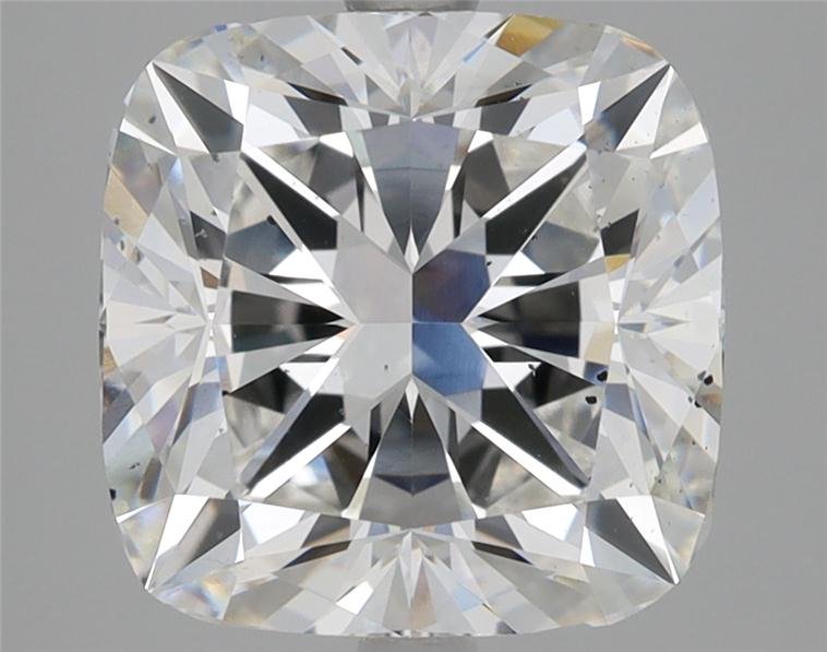 4.10ct G SI1 Rare Carat Ideal Cut Cushion Lab Grown Diamond