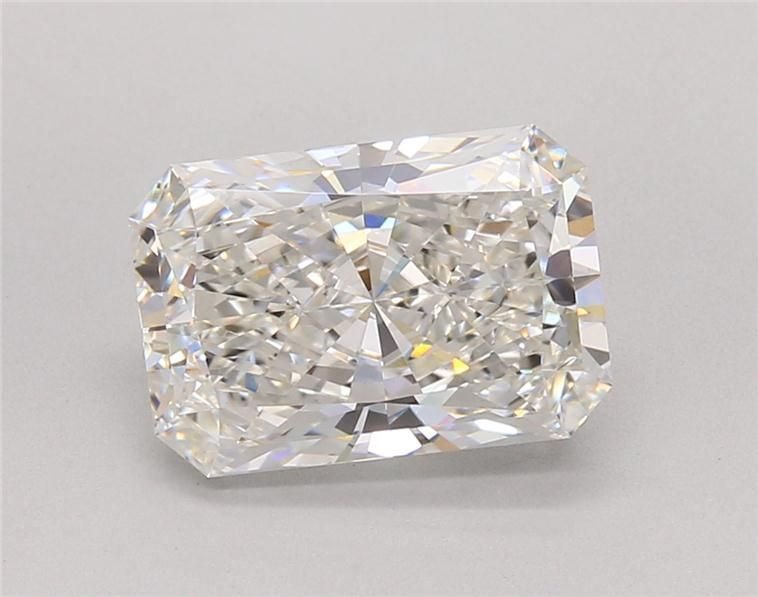 3.01ct G VS1 Rare Carat Ideal Cut Radiant Lab Grown Diamond