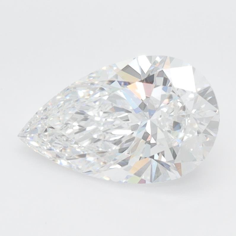 1.22ct D VVS1 Rare Carat Ideal Cut Pear Lab Grown Diamond
