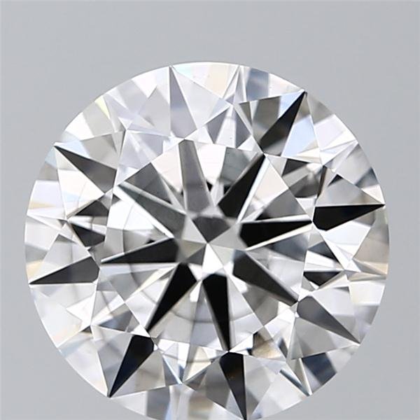 4.31ct F SI1 Rare Carat Ideal Cut Round Lab Grown Diamond