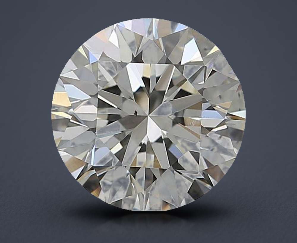 1.61 Carat Round Natural Diamond