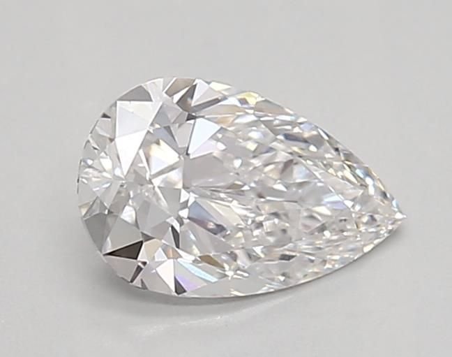 0.67ct D VVS2 Rare Carat Ideal Cut Pear Lab Grown Diamond
