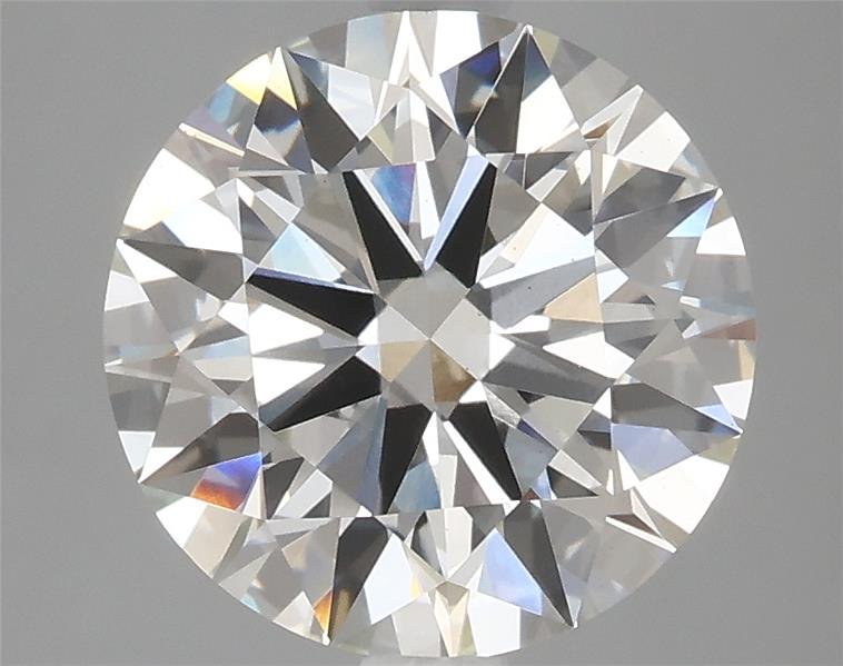 3.34ct H VS1 Rare Carat Ideal Cut Round Lab Grown Diamond