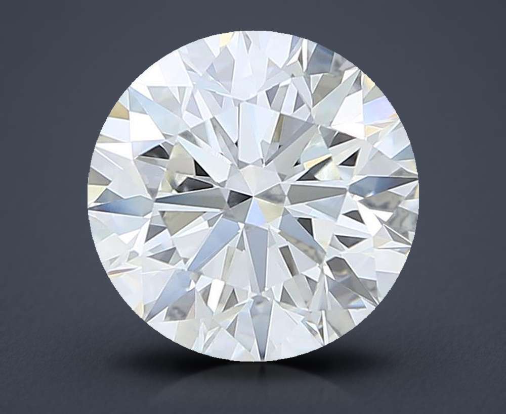 3.22 Carat Round Lab Diamond